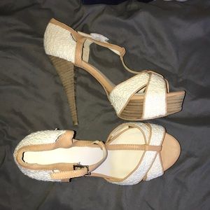 Summer shoes! Too high for me.